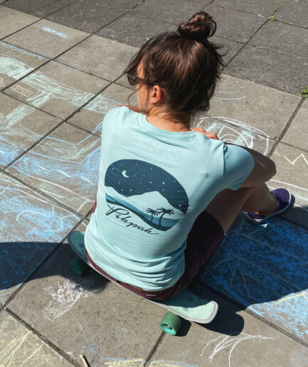 women's PALM TEE night